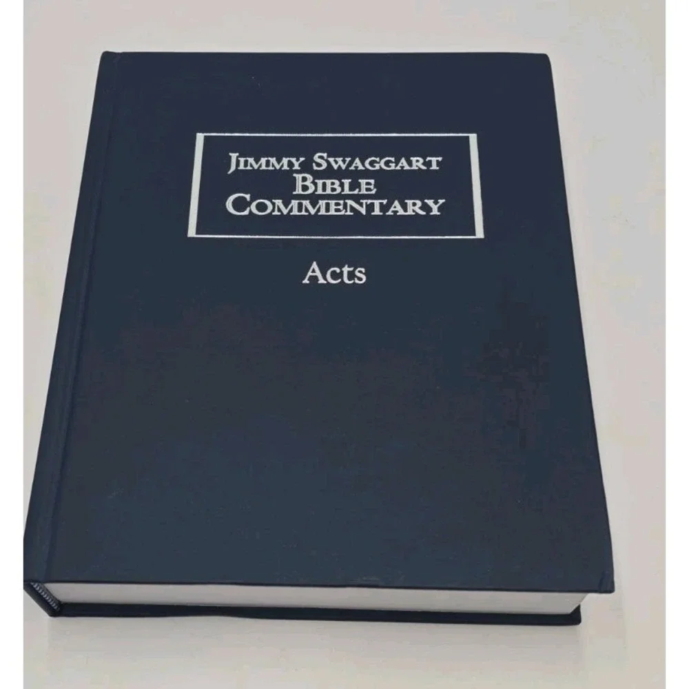 Jimmy Swaggart Bible Commentary Acts Study Reference Christian Book
